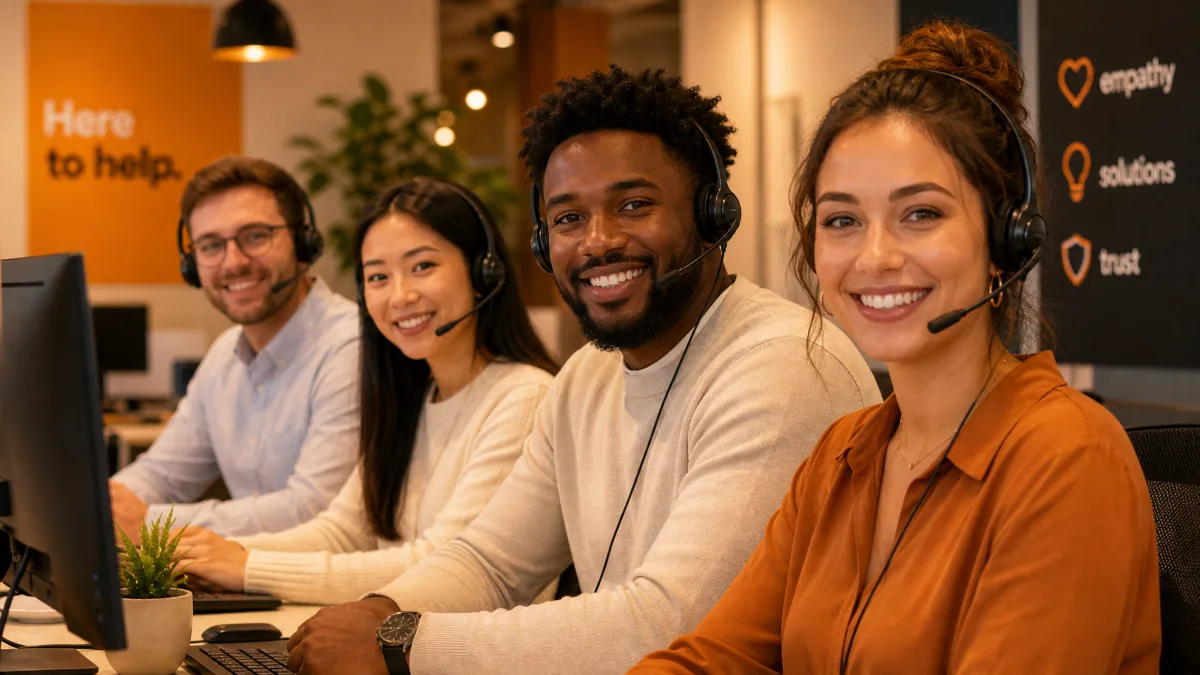 Zware Winstdam — klantenserviceteam